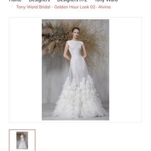 Tony Ward Couture “Alvina” wedding dress